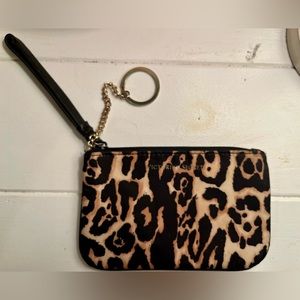 Leopard Print Victoria’s Secret Pouch